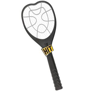 HIT Anti Mosquito Racquet - Rechargeable Insect Killer Bat with LED Light